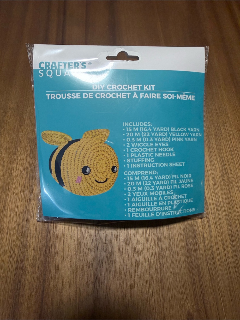 Crafter’s Square DIY Bumble Bee Crochet Kit | NWT